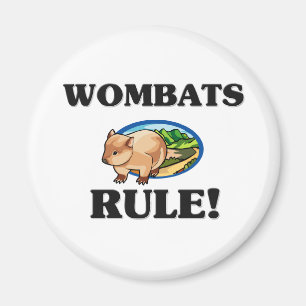 WOMBATS Rule! Magnet