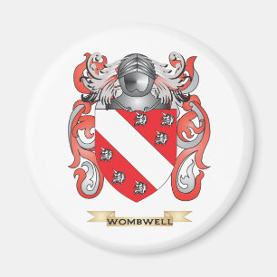 Wombwell Family Crest (Coat of Arms) Magnet