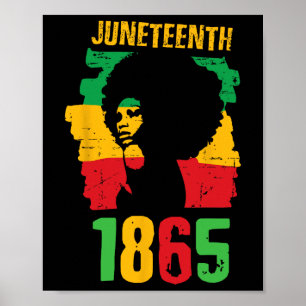 Women 1865 Celebrate African American Freedom Day  Poster