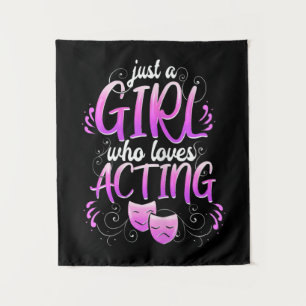 Women Actress Girl Acting Broadway Musicals Acter Tapestry