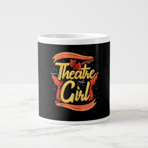 Women Actress Girl Musical Broadway Actress Acter Large Coffee Mug