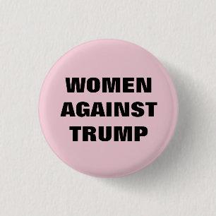 Women against Donald Trump 2020 3 Cm Round Badge