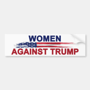 Women Against Trump Bumper Sticker