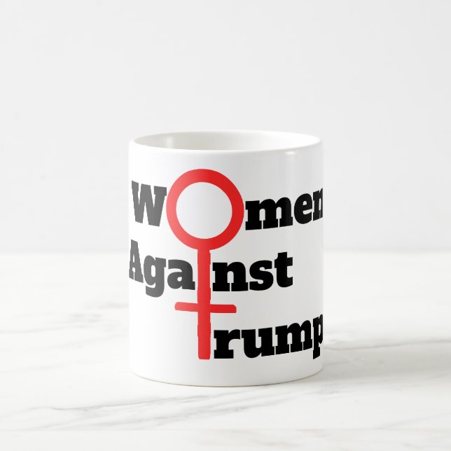 Women Against Trump Coffee Mug (Center)