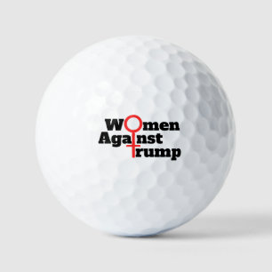 Women Against Trump Golf Balls
