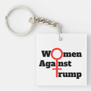 Women Against Trump Keychain