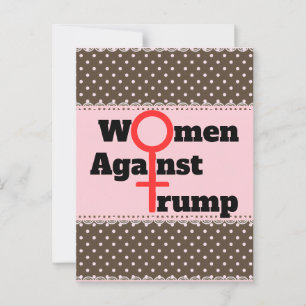 Women Against Trump Postcard