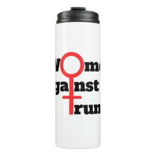 Women Against Trump Thermal Tumbler