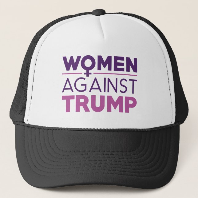 Women Against Trump Trucker Hat (Front)