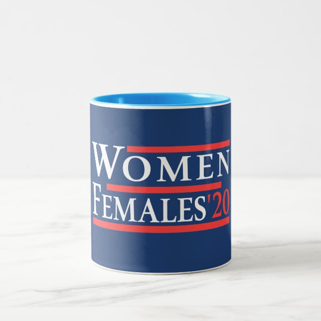 Women And Females In 2020 Two-Tone Coffee Mug (Center)