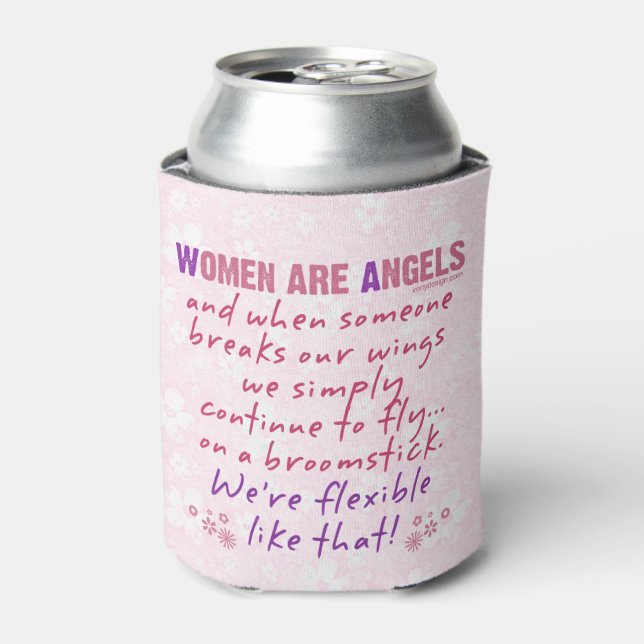 Women are Angels Can Cooler (Can Front)