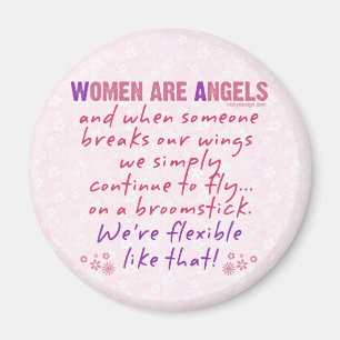 Women are Angels Magnet