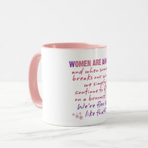 Women are Angels Mug