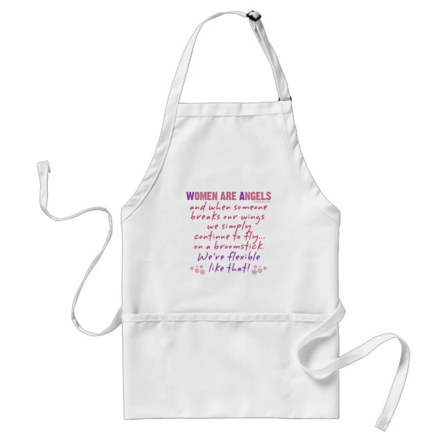 Women are Angels Standard Apron (Front)