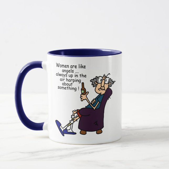 Women Are Like Angels Mug (Left)