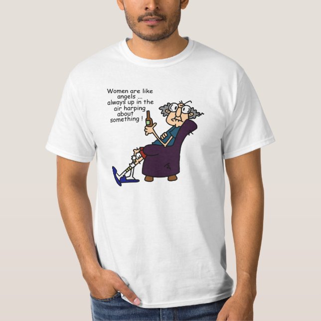 Women Are Like Angels T-Shirt (Front)