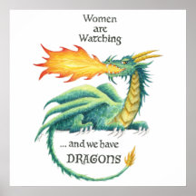 Women are watching...and we have Dragons! (poster)