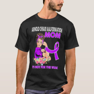 Women Arnold Chiari Malformation Awareness Ribbon T-Shirt