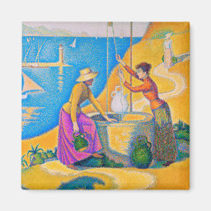 Women at the Well, Signac Magnet