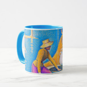 Women at the Well, Signac Mug