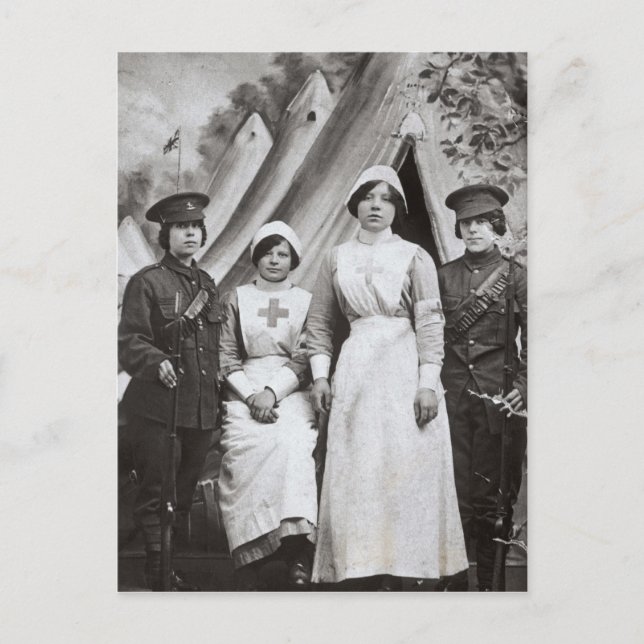 Women at War, 1914-18 Postcard (Front)