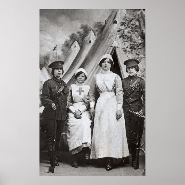 Women at War, 1914-18 Poster (Front)