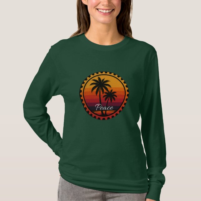 Women Basic long sleeve T-Shirt (Front)