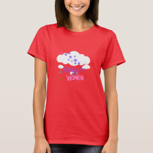 Women Basic T-Shirt Equality for women rise
