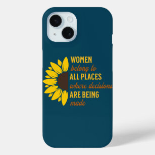 Women belongs to all places iPhone / iPad case