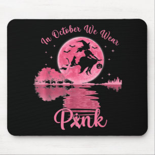 Women Breast Cancer Awareness, In October We Wear  Mouse Mat