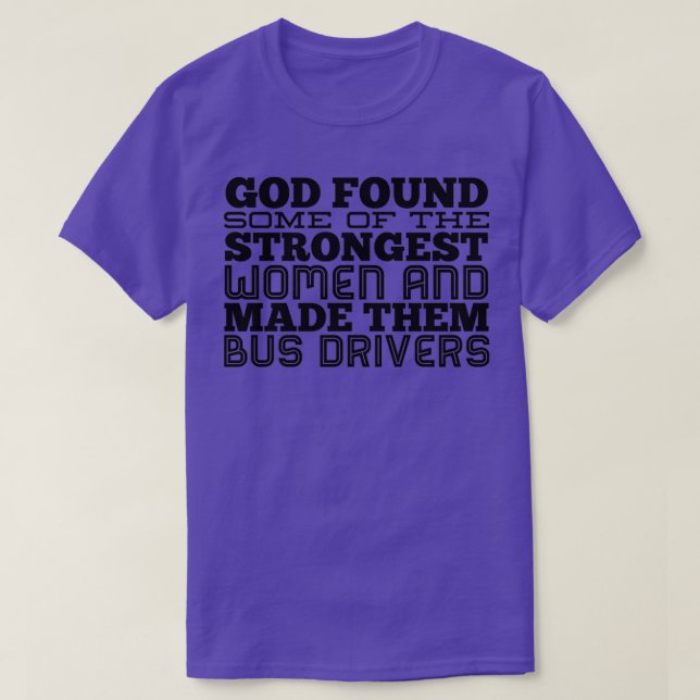 WOMEN BUS DRIVER T-Shirt (Design Front)