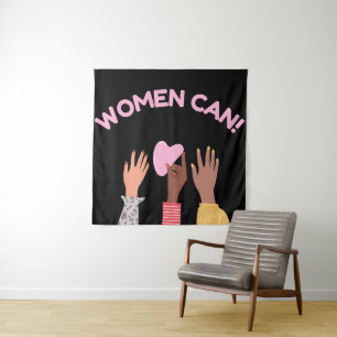 Women Can Feminist Tapestry