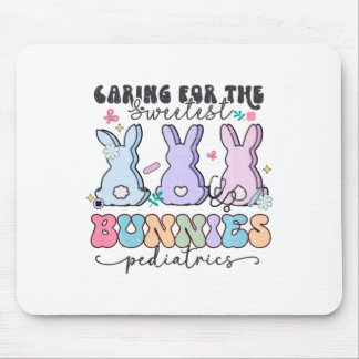 Women Caring For The Sweetest Bunnies Paediatrics  Mouse Mat