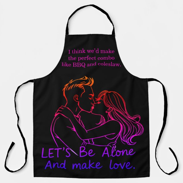 Women celebrating friendship in BBQ aprons (Front)
