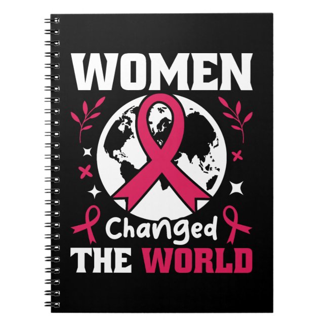 Women Changed The World Feminist Notebook (Front)