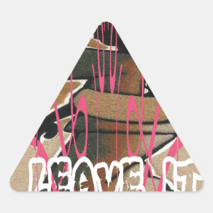 Women & children Life is not fair; get used to it. Triangle Sticker