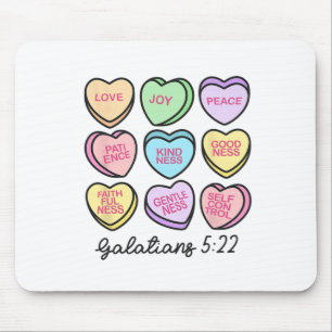 Women Christian Valentine Galatians Conversation H Mouse Mat