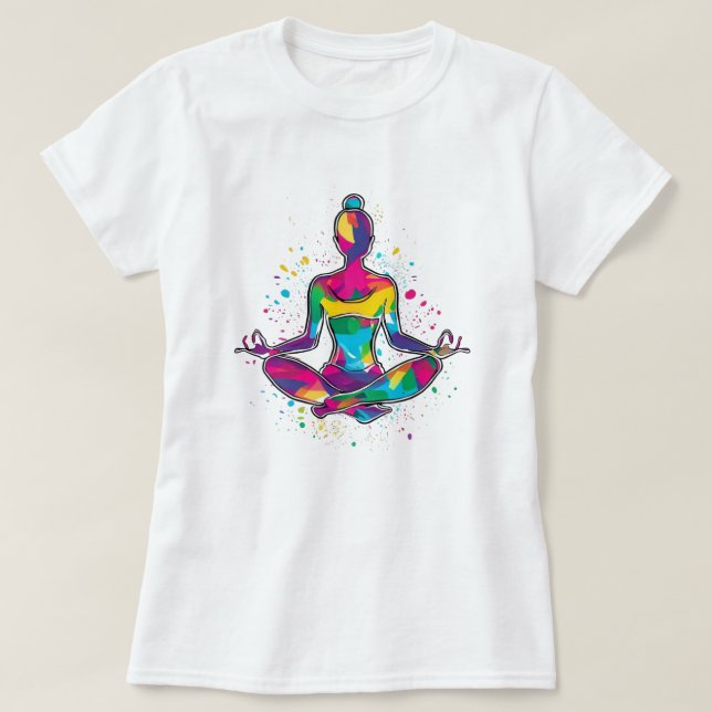 Women' classic yoga T-shirt (Design Front)