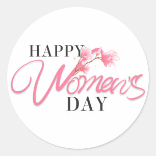 Women day sticker