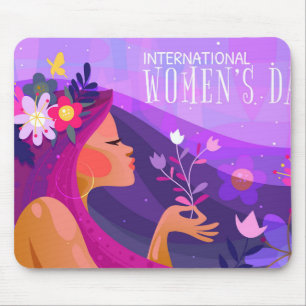 Women Day, Women Power and Empowerment Mouse Mat