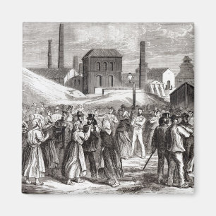 Women Demonstrating Magnet