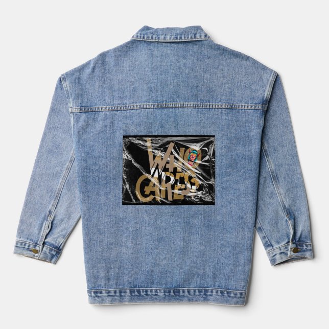 women denim jacket (Back)