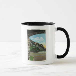 Women Descending Stairway from Summit Mug
