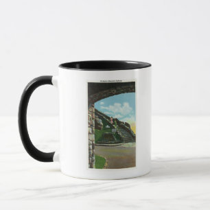 Women Descending Stairway from Summit Mug
