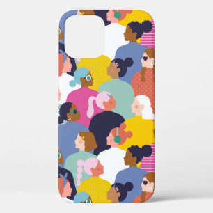 Women Diversity - Women of Various Race iPhone 12 Case