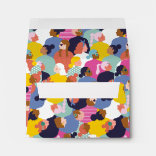 Women Diversity - Women of Various Race Envelope