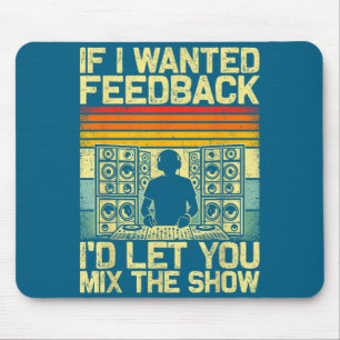 Women Dj Music Producer Dance Sound Mouse Mat