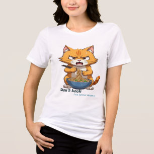 Women Don't Look Noodles Tri-Blend Shirt
