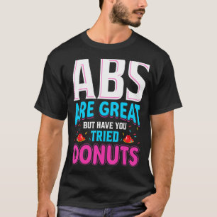 Women Doughnut Men Sarcastic Workout T-Shirt