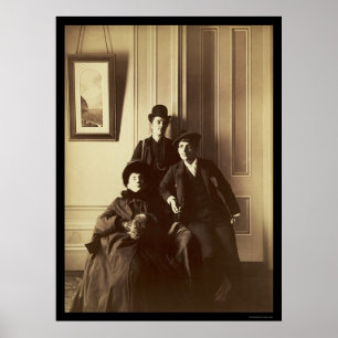 Women Dressed as Men 1895 Poster